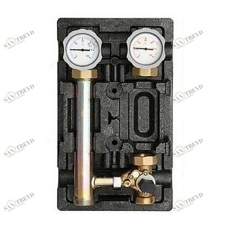 Смесительная насосная группа MEIBES MK 1" (подача справа) без насоса и сервопривода ME66831EARU