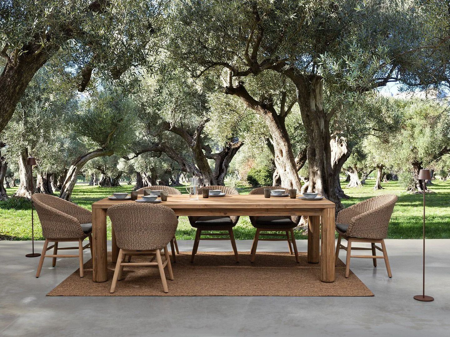 Открытый полипропилен сплошной цвет ковер BIZZOTTO MILLIE ARCH-00050207 - Вид №8