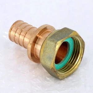 Муфта надвижная В с накидной гайкой бронзовая REHAU 25х1" RX+ бронза