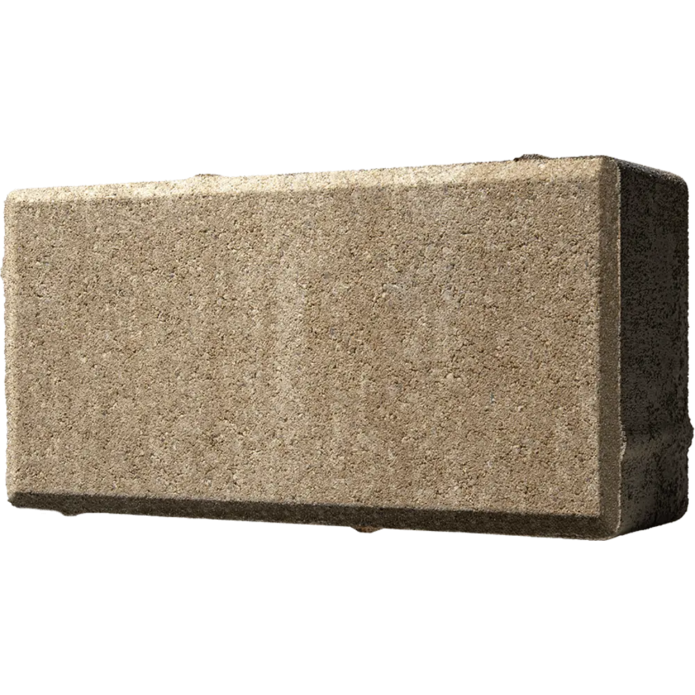 Плитка тротуарная BRAER прямоугольник 200x100 мм цвет миндаль толщина 40 мм STLM-2078283 - Вид №1