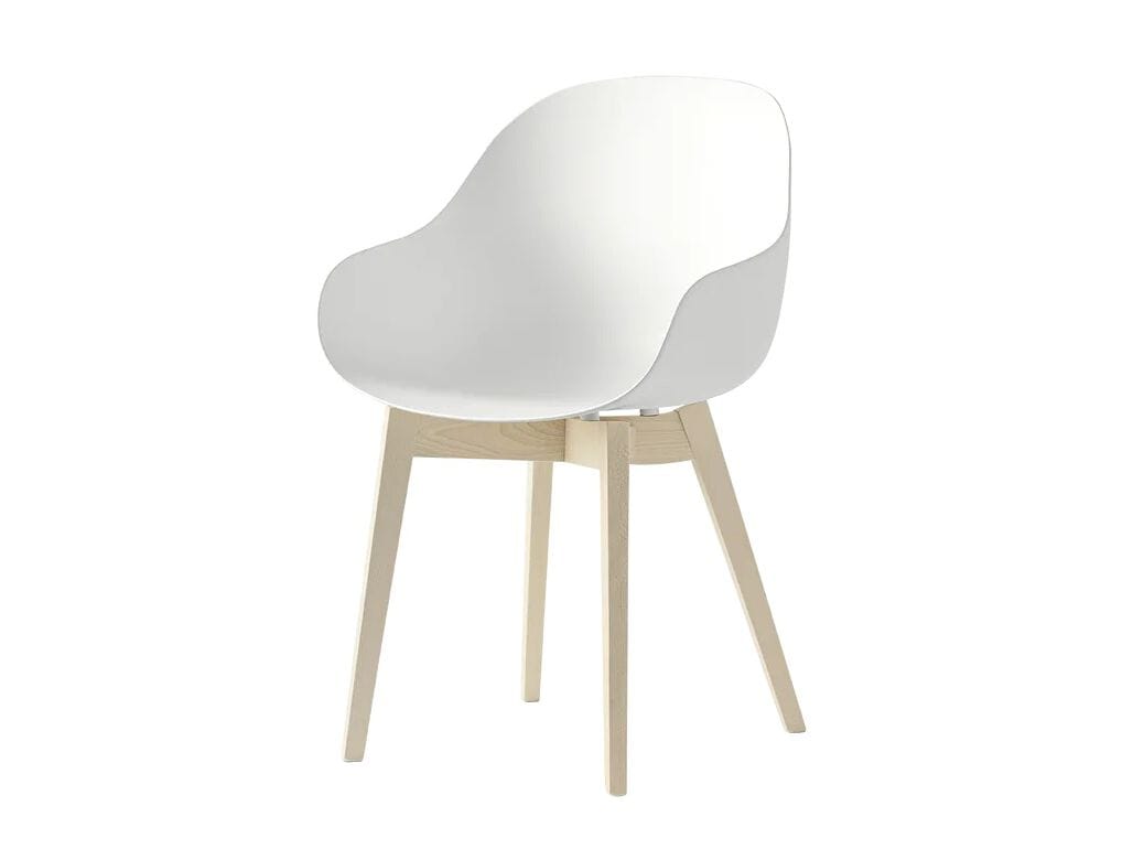 Стул из полипропилена с деревянными ножками Connubia ACADEMY ARCH-00117894