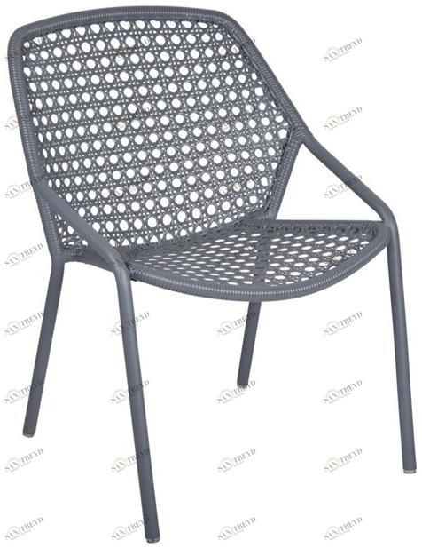 Fermob Штабелируемое садовое кресло из полиэтиленового волокна Croisette 1804