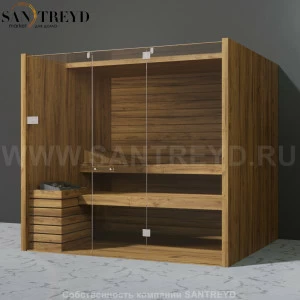 Effegibi SKY 105 SA55210018 Сауна. Мощность: 10,5 кВт макс. Размеры: длина 230 см, ширина 200 см. Отделка: осина термообработанная.