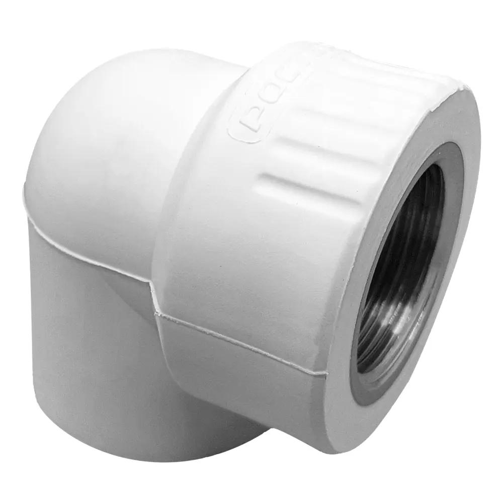 Угол комбинированный 90° Ростерм 3/4"x20 мм ВР полипропилен STLM-2071054 - Вид №1