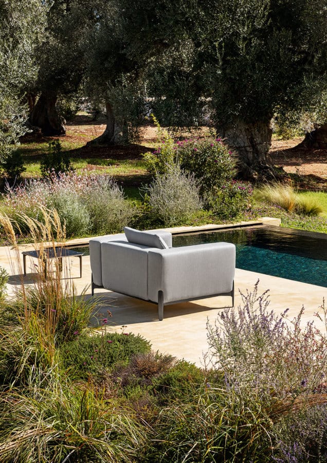 Тканевое садовое кресло с подлокотниками MY YOUR Push ARCH-00035279 - Вид №1