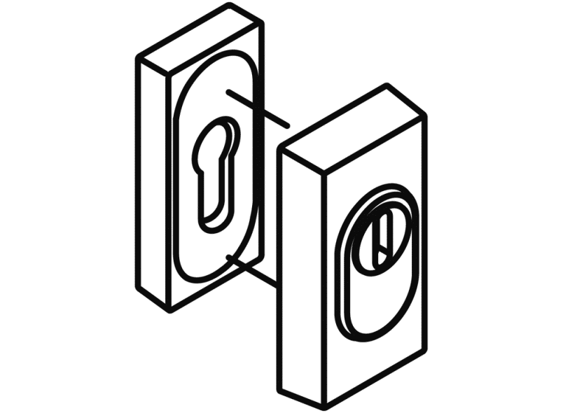 318XAESZ Защитная розетка с крышкой цилиндра HEWI Serie 180 | Edelstahl  - Вид №2