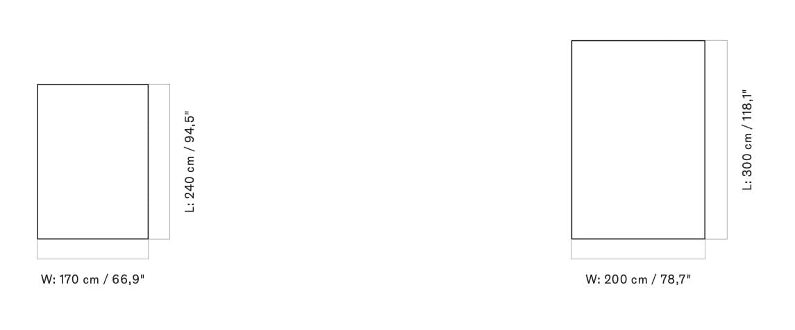 Прямоугольный коврик Lyocell® Audo Copenhagen HOUKIME ARCH-00145113 - Вид №24