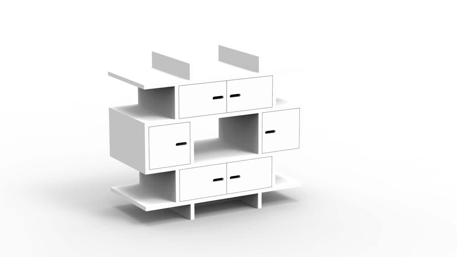 Шкаф для хранения МДФ Mathy by Bols MADAKET ARCH-00097602 - Вид №6