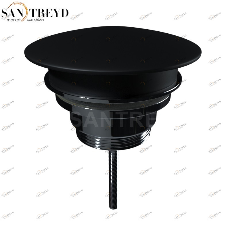 923331 Донный клапан клик-клак всегда открытый с накладкой из керамики 1”1/4 Kerasan 