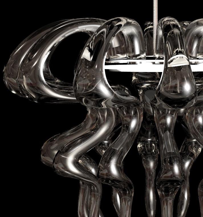 CEDRIMARTINI Светодиодная люстра из кристаллии © sun-id-1441197 - Вид №1