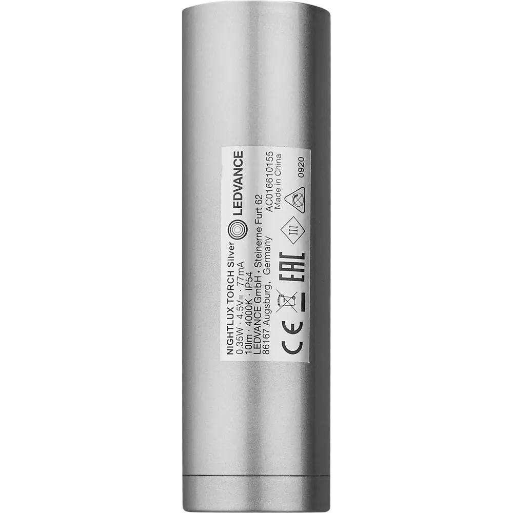 Светильник светодиодный Ledvance Nightlux Torch на батарейках крепление на клей, цвет серый 82321224 STLM-2194686  - Вид №5