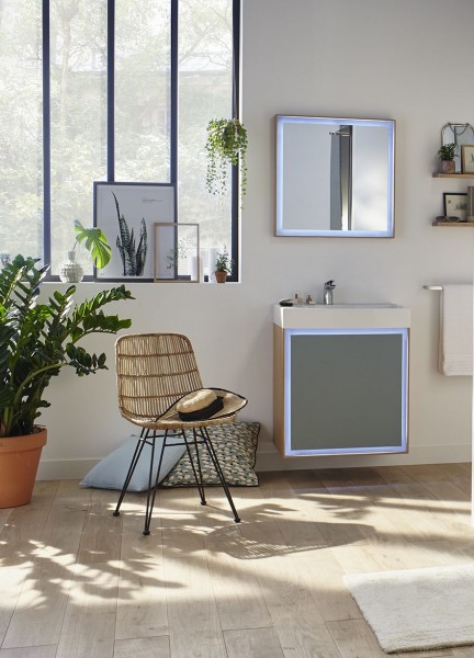 EB1772-M67 Зеркало 65 см Jacobdelafon RYTHMIK PURE Santreyd - Вид №1