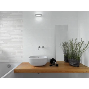 Плитка настенная Emigres Detroit Blanco 20x60 см 1.44 м² цвет белый 15632617 STLM-2160430