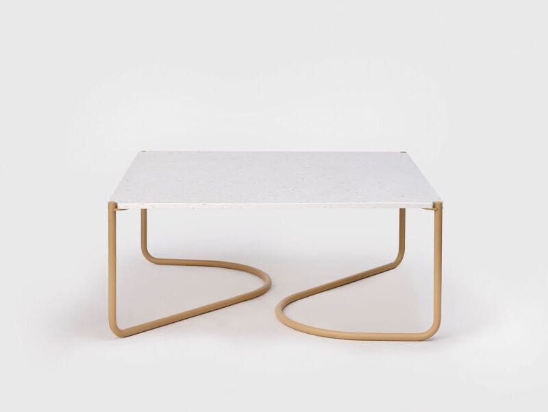 Прямоугольный журнальный столик из переработанного ПЭТ ONDARRETA Uda ARCH-00039021