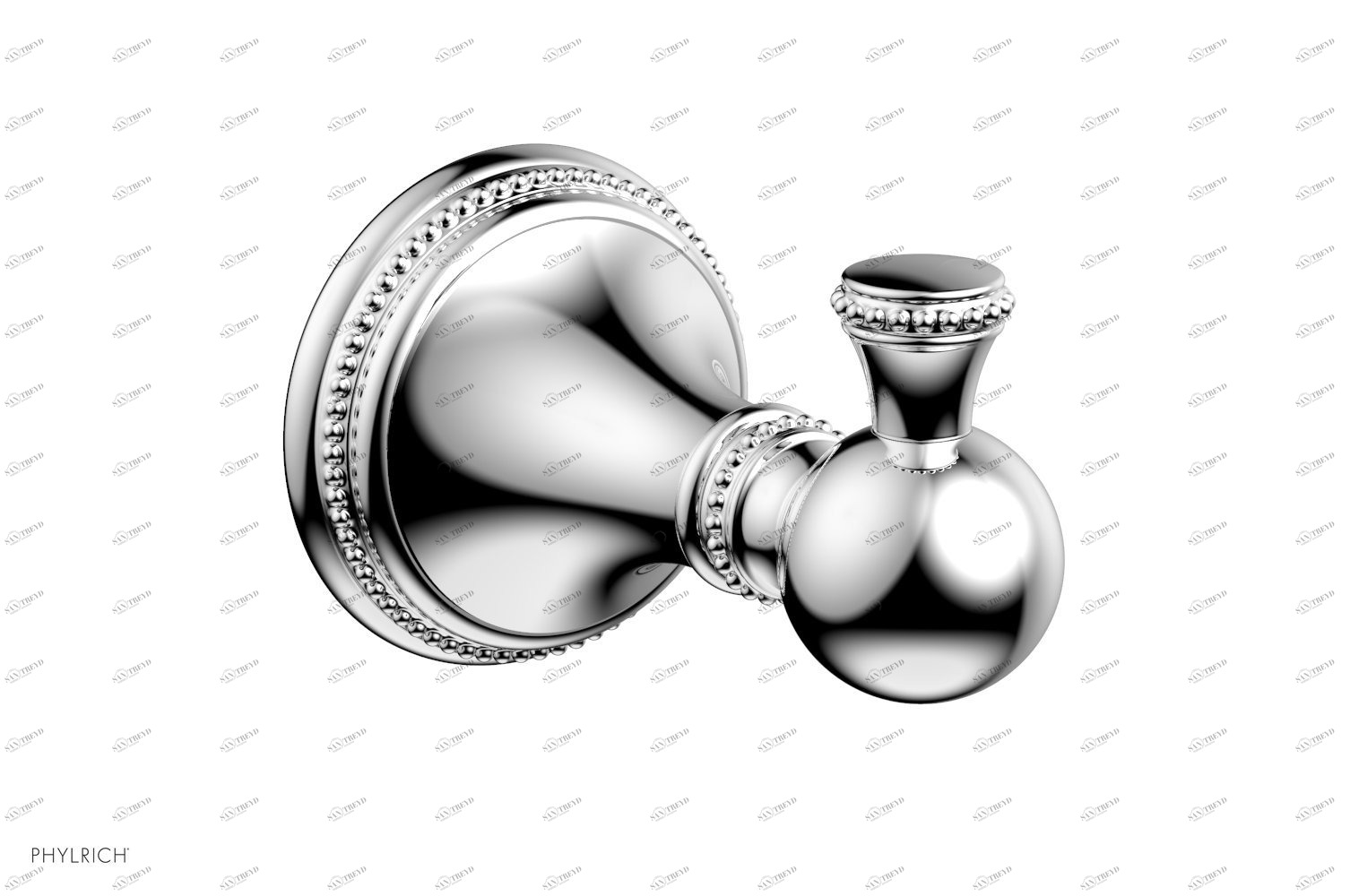 Крючок BEADED Phylrich  207-76-026 Хромированный 