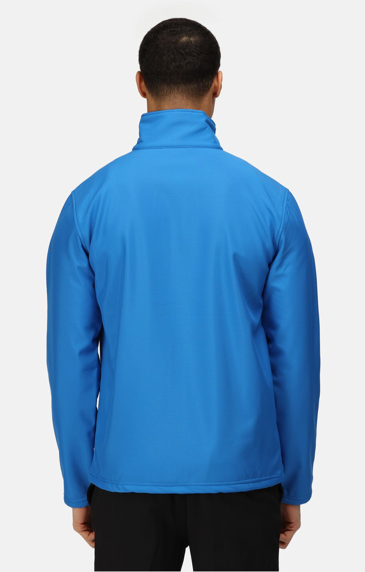 5046566 Куртка РЕГАТТА ПРОФЕШИОНАЛ ОКТАГОН II софтшел василек/черная  Зимняя спецодежда  размер 50-52 (L)  - Вид №2