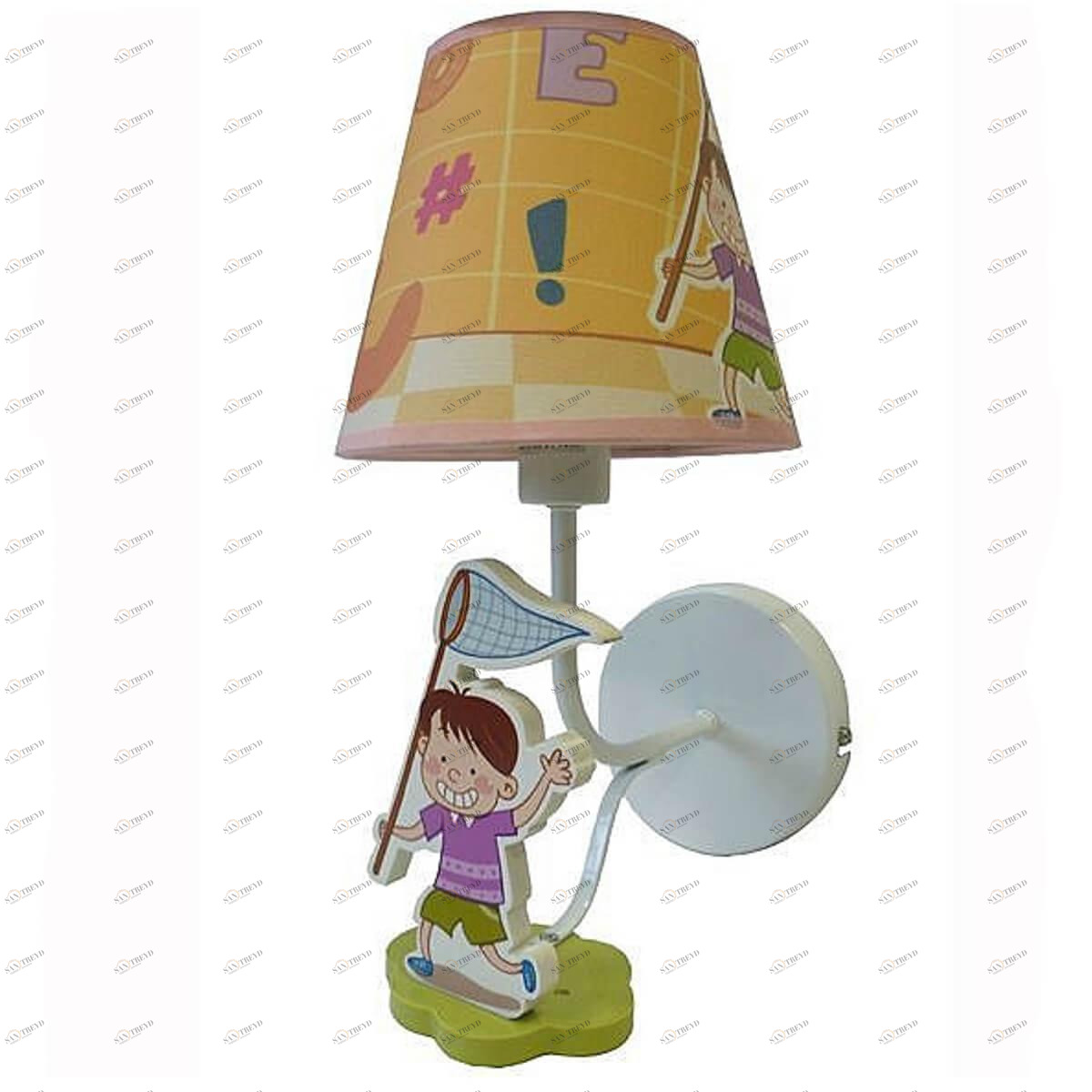 Бра детское "Мальчик с сачком" ST LUCE  326439 Желтый 