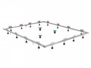 150181 MEPA  Подставки для душевых поддонов Монтажная рама SF прямоугольная 150/180