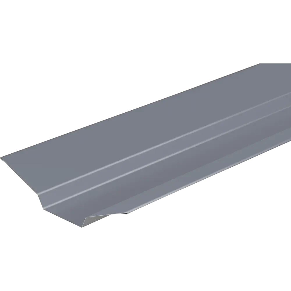 Ендова верхняя 115x30x115 мм 2 м RAL 7024 0.4 мм графитовый серый 84427768 STLM-2170830 Santreyd 