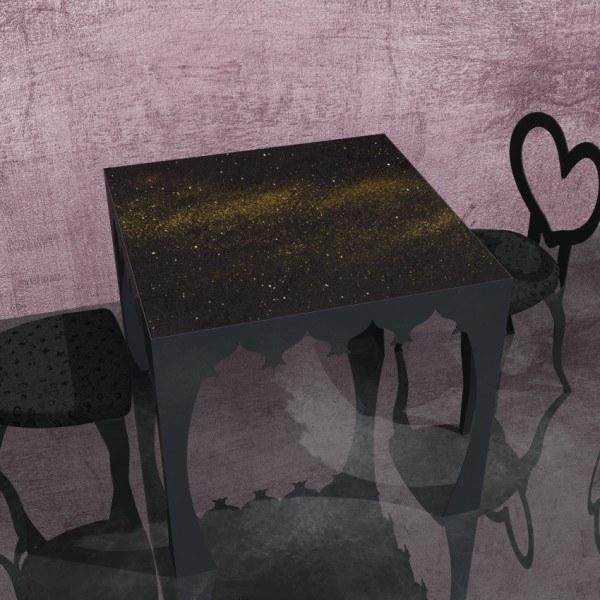 Unica by Tecnotelai Обеденный стол из закаленного стекла Le mille e una notte sun-id-1440127 - Вид №1