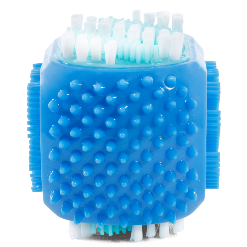 ПР0059013 Игрушка-зубная щетка для собак Куб из термопласт. резины 80мм TRIOL  - Вид №4