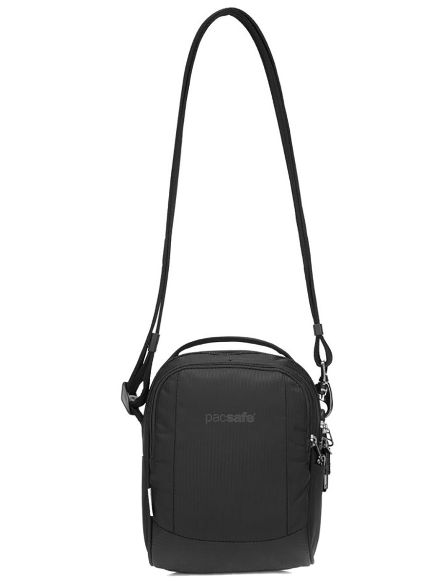 40115138 Сумка-антивор LS100 ECONYL® Anti-Theft Recycled Crossbody Bag PacSafe Metrosafe  - Вид №1