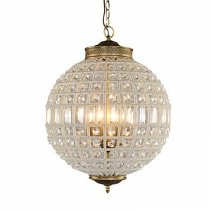 Подвесной светильник Casbah 6 brass от Delight Collection 8980-6D DELIGHT COLLECTION ДИЗАЙНЕРСКИЕ 243732 Прозрачный;латунь