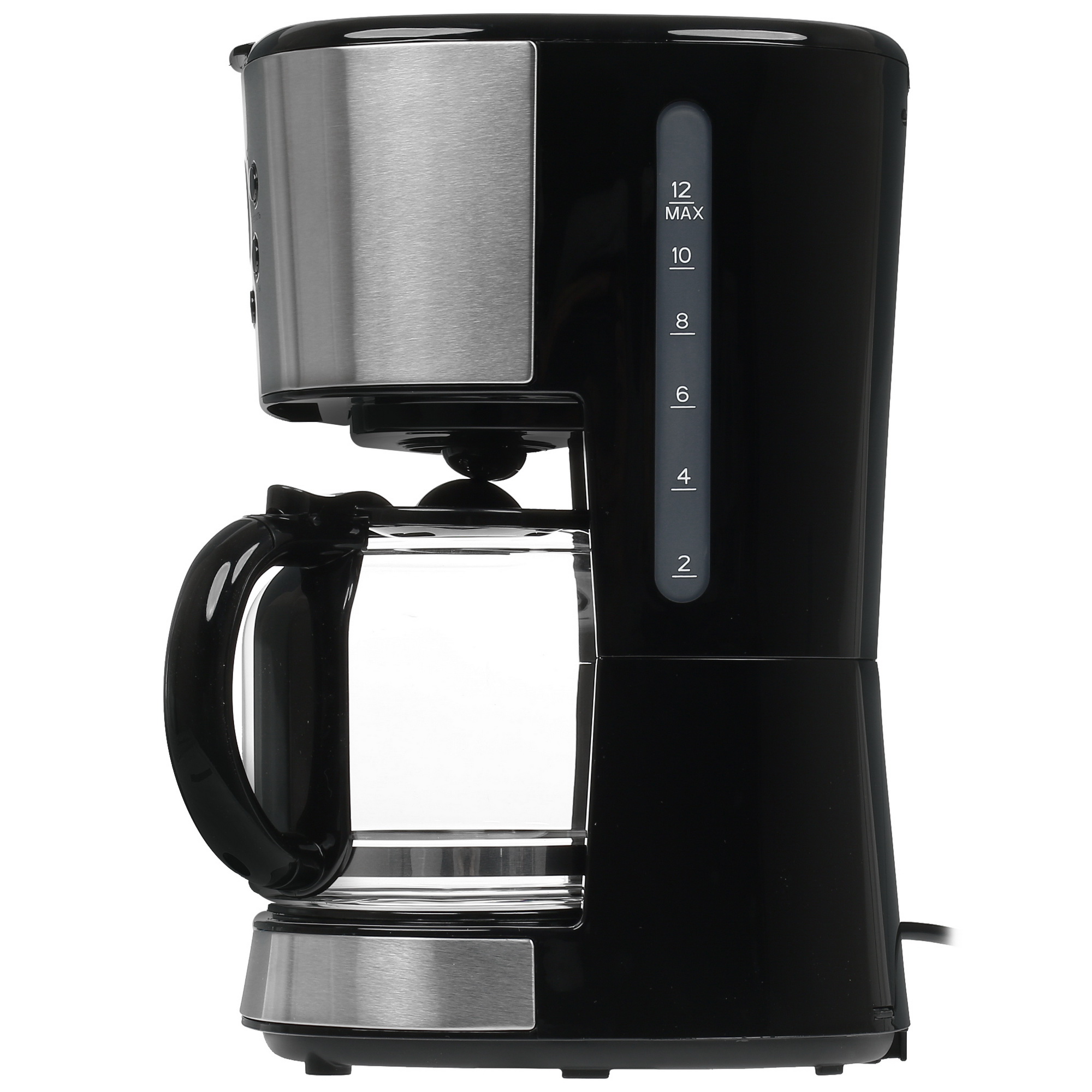 1296323 Кофеварка капельная DEXP DCM-1600 серебристый STDN-0117957 - Вид №2