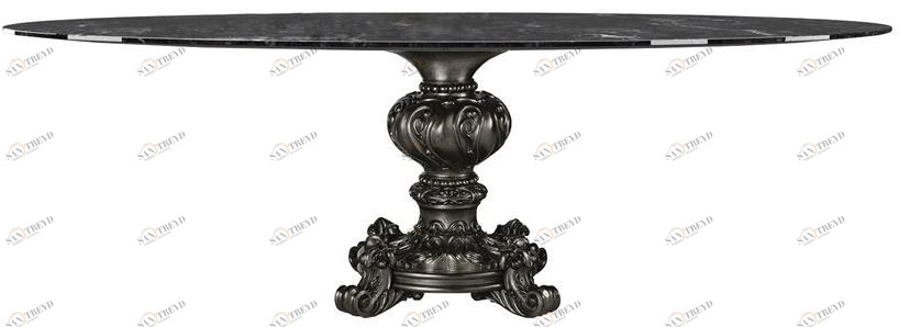 Jetclass Овальный обеденный стол из мрамора  Jcw201d 