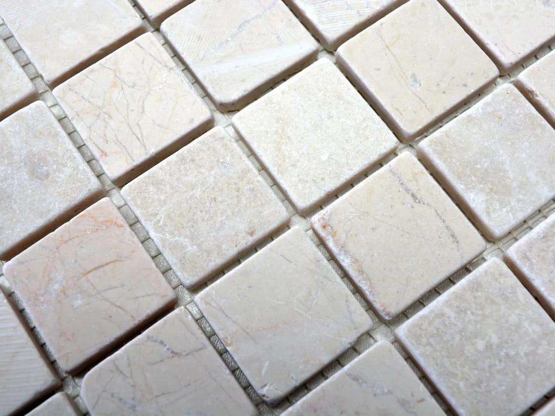 Мраморная мозаика Botticino Mosaix ARCH-00146849