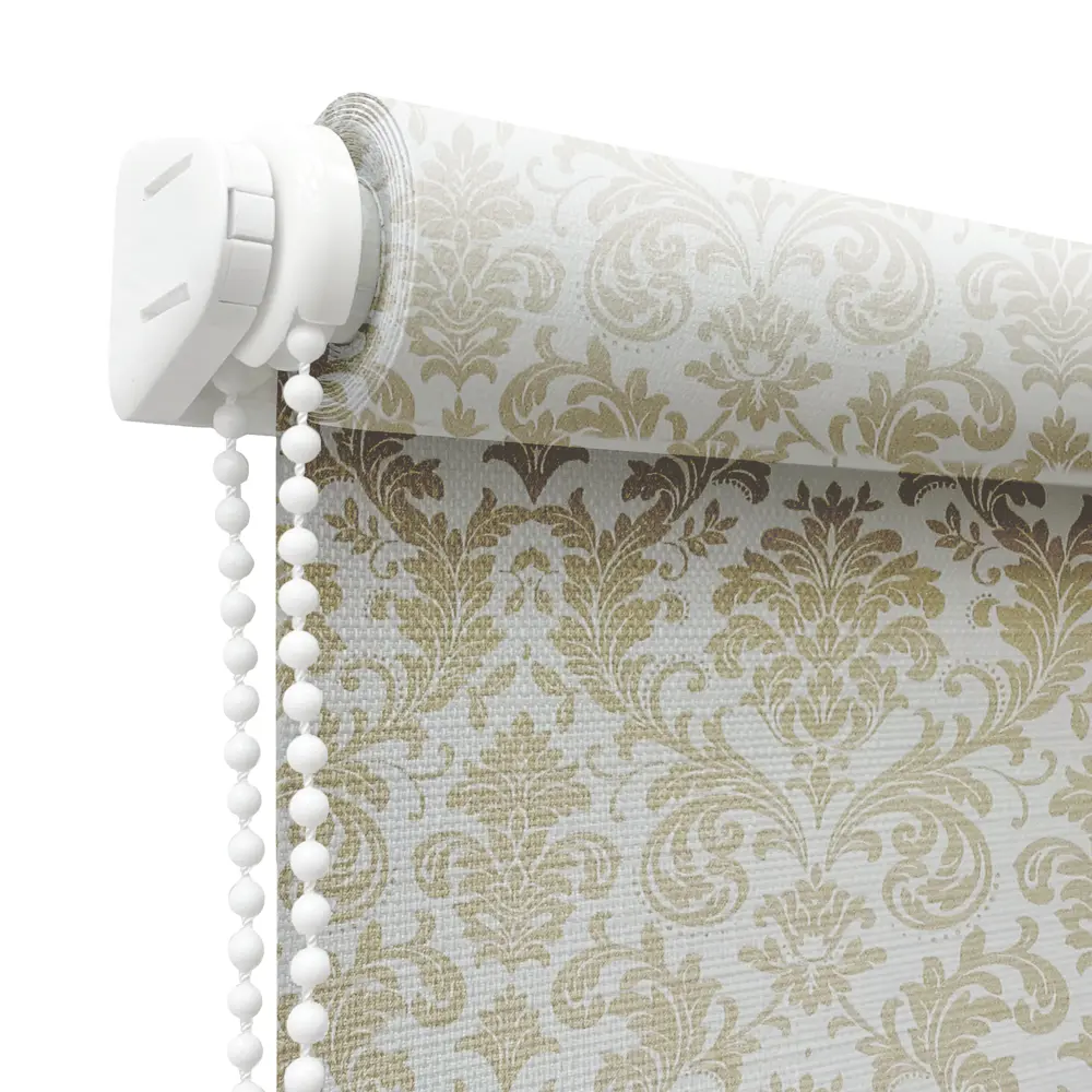 Штора рулонная Legrand Дамаск 50x175 см экрю 86542167 STLM-2112644 DOMLEGRAND - Вид №1