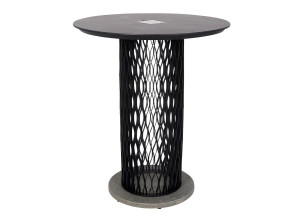 Высокий яркий садовый стол в HPL