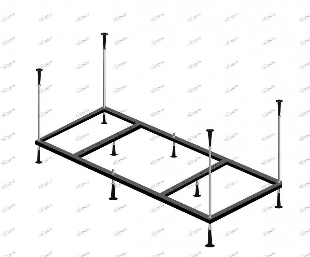 Каркас металлический для ванны 170x110 Alpen KMA170110