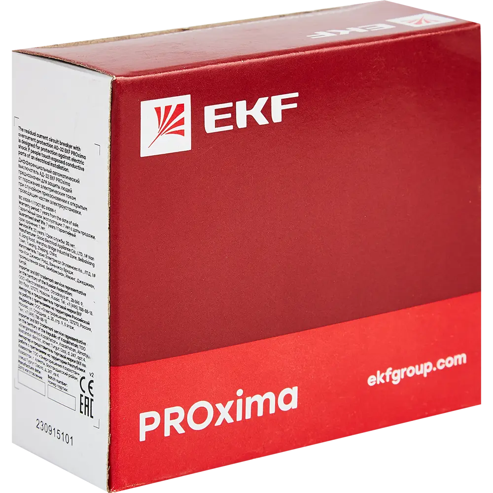 Дифференциальный автомат EKF АД-32 1P N C20 А 30 мА 4.5 кА АС STLM-2094428 - Вид №4