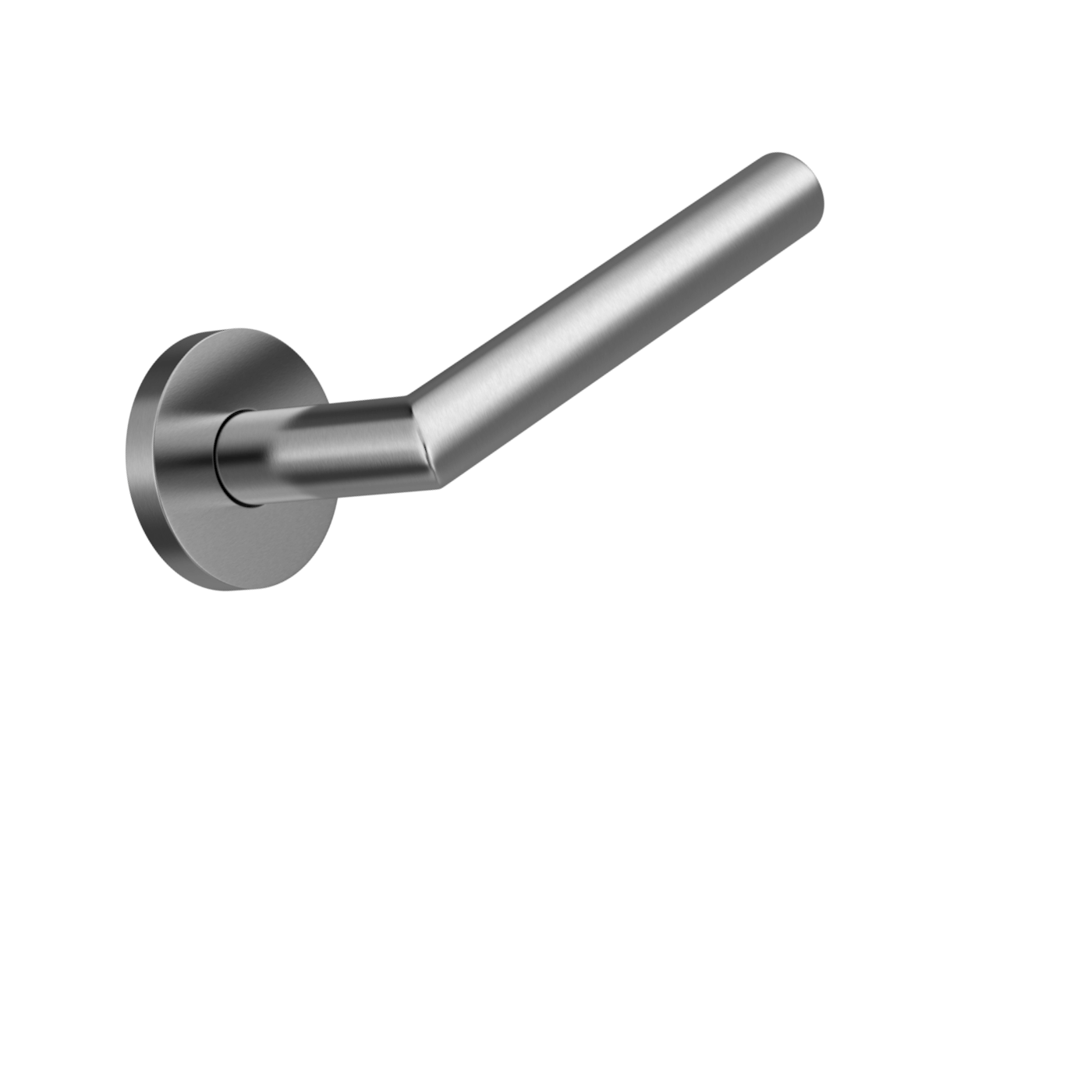 Q920-B Рычаг с косым креплением из нержавеющей стали Ø19 мм на розетке Duten 