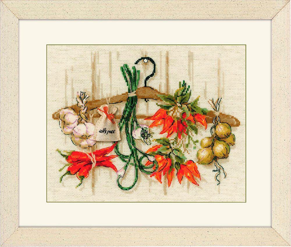 1794 Набор для вышивания Острые приправы 30 х 24 см RIOLIS Сотвори Сама 