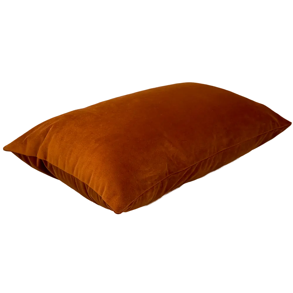 Подушка декоративная Linen Way 30x50 см бархат цвет терракот STLM-2208023 - Вид №1