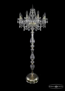 Торшер Bohemia Ivele 1411T1/8/195-165/G BOHEMIA IVELE ПОД СТАРИНУ, СВЕЧА, ЭЛИТНЫЕ 219606 Золото