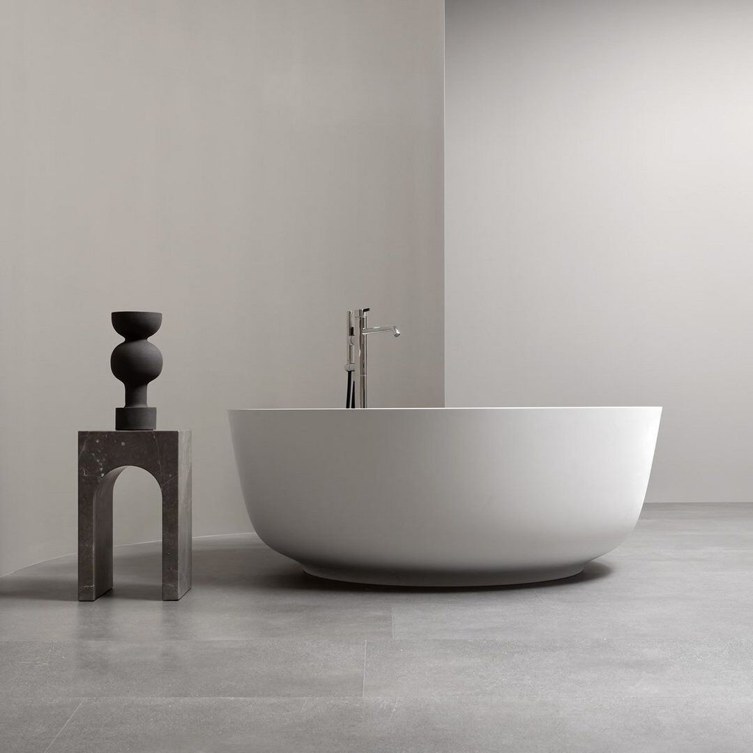 Круглая ванна в центре комнаты в Cristalplant® Antoniolupi ORION ARCH-00063723 - Вид №3