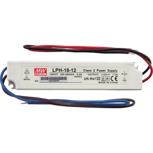 Блок питания 230 V AC/12 V DC/18 W, IP67