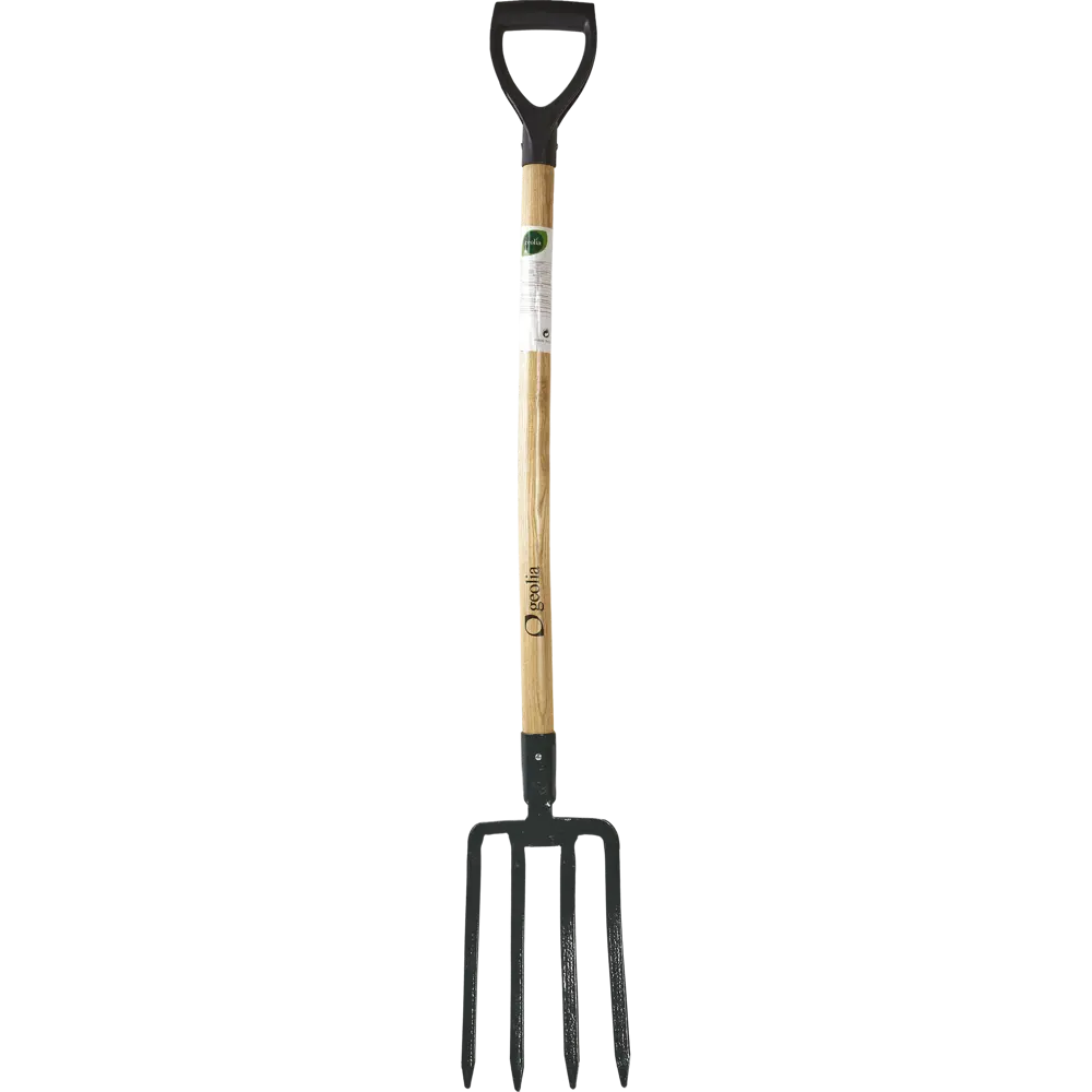 Вилы копательные GEOLIA с эргономичной рукояткой и стальными зубьями 84066804 STLM-1337770 - Вид №2