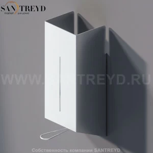 Agape MACH 2 Диспенсер для жидкого мыла хромированный сатин AMC20927SP