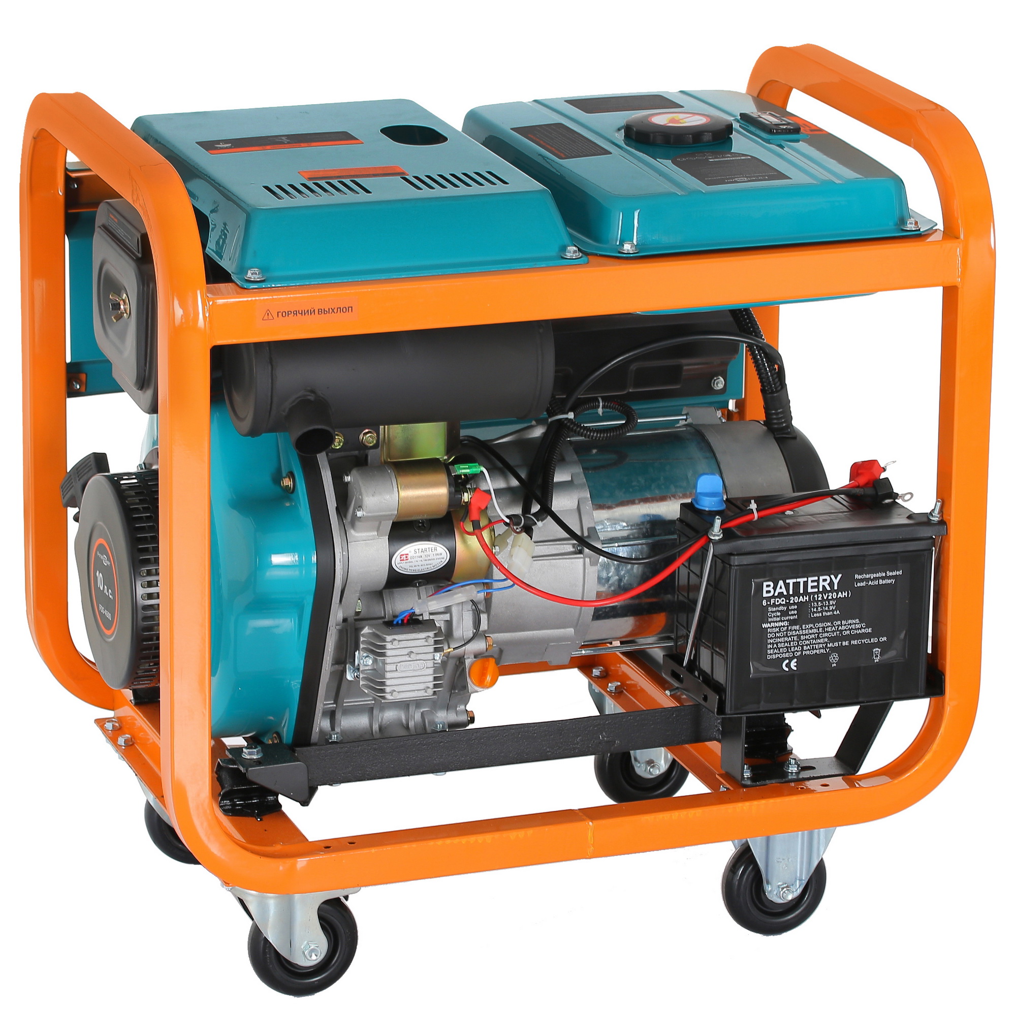 Электрогенератор  дизельный  FinePower FDG-4500 5076261 STDN-0109415 - Вид №3