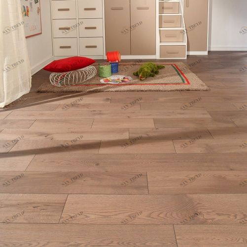 Инженерная доска Montblanc Дуб/Дуб Элегант Дуб с брашью (Текстурированная) 500-1800х180 мм 2600400105