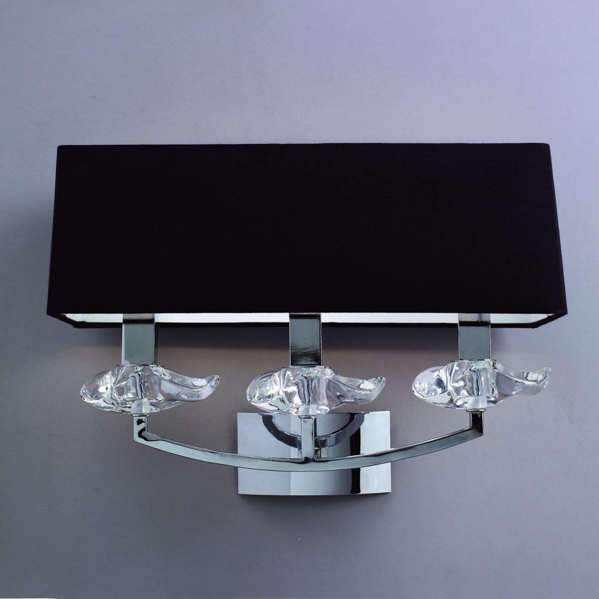 089478 Настенный светильник 3L черный Mantra Akira - Вид №1