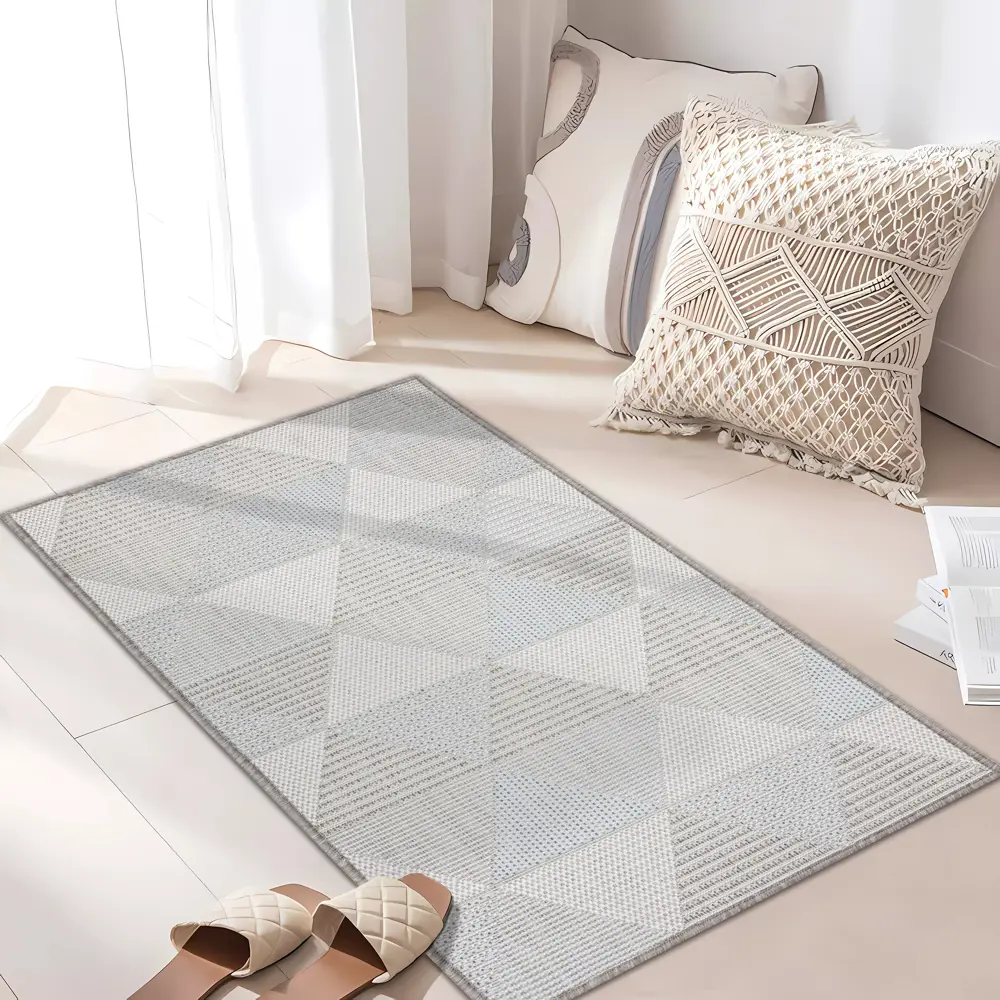 Циновка Дели 80x120 см полипропилен 84218_53311 цвет бирюзовый ROYALTAFT STLM-2082797 - Вид №6