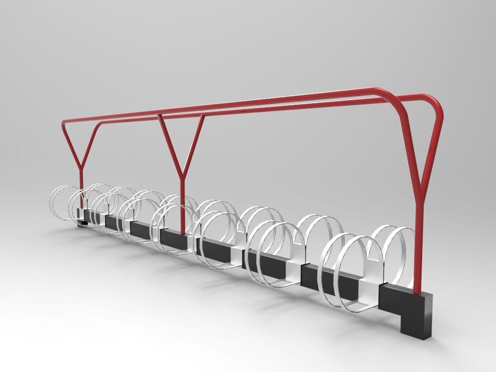 Стальная стойка для велосипедов CITYSì METROPOLITAN ARCH-00093118 - Вид №2