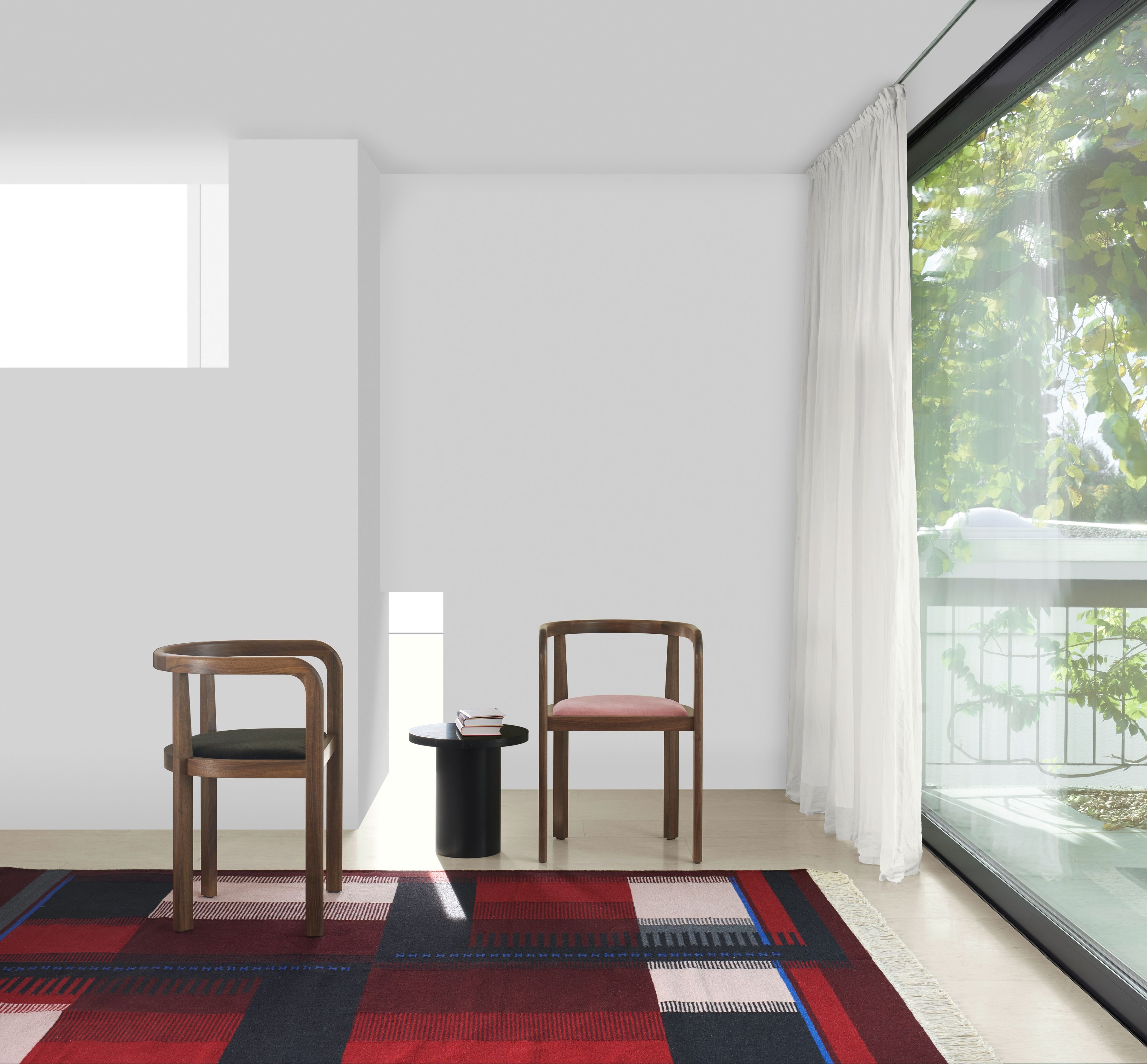 Тканевый стул с подлокотниками e15 Herre ARCH-00048004 - Вид №3