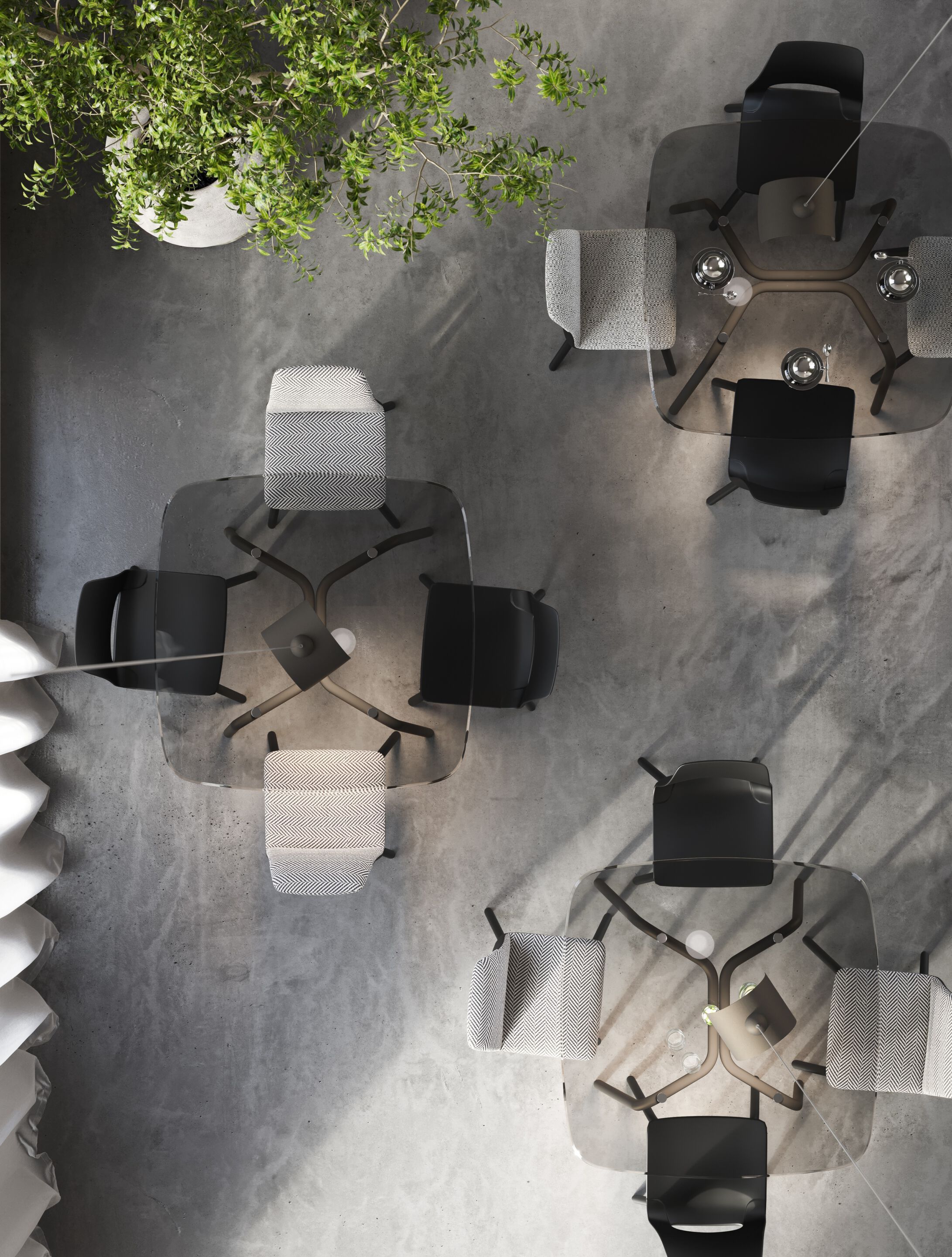 Стеклянный стол Liu Jo Living Collection ARCH-00058628 - Вид №5