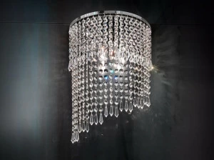 Masiero Бра из хромированного металла с кристаллами Impero & deco